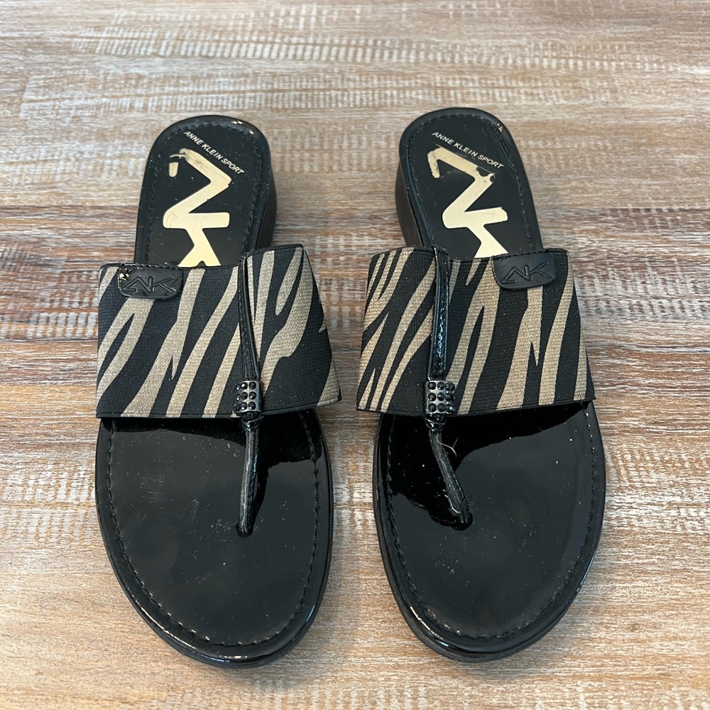 Anne Klein Sport Woman Sandals Size 8